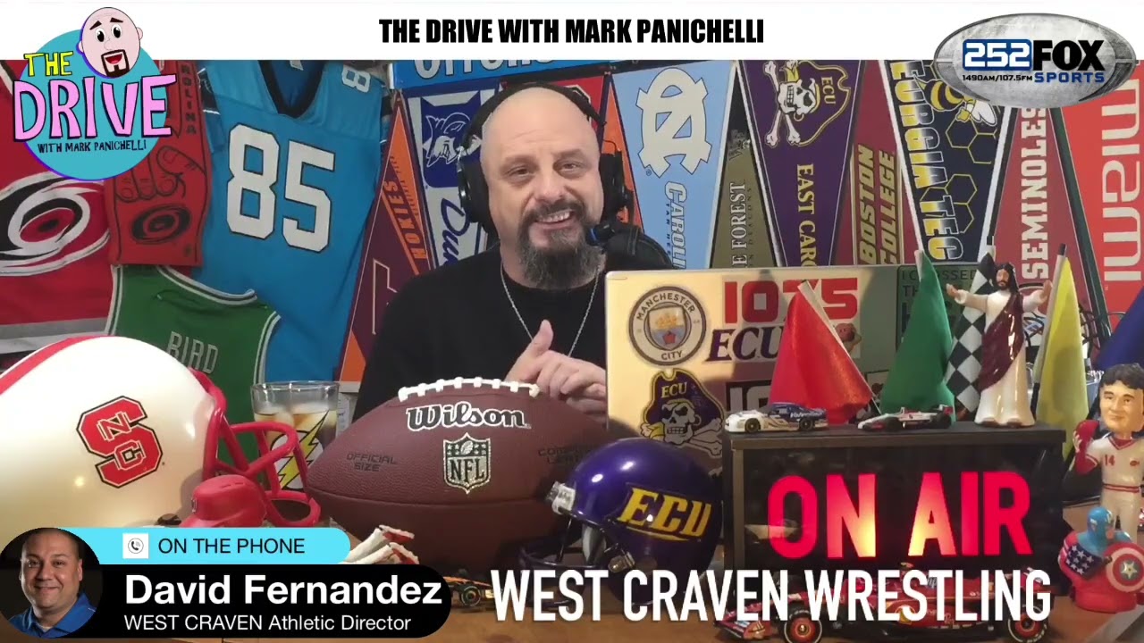 The DRIVE with Mark Panichelli 1/7/26 | David Fernandez * WC Athletic Director
