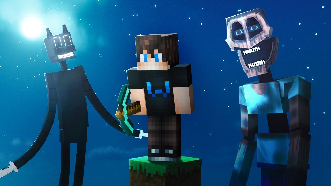 Επιβίωσα με Horror Mods στο Minecraft One Block