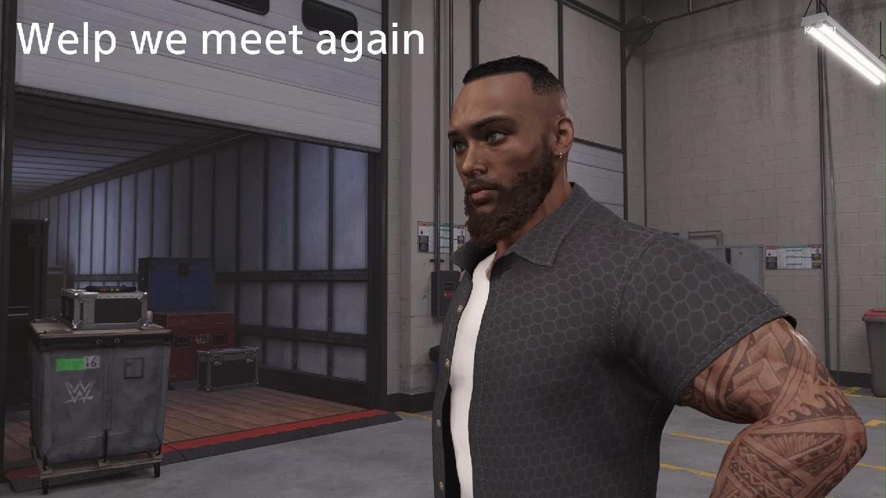 WWE 2K25 MyRise Welp we meet again