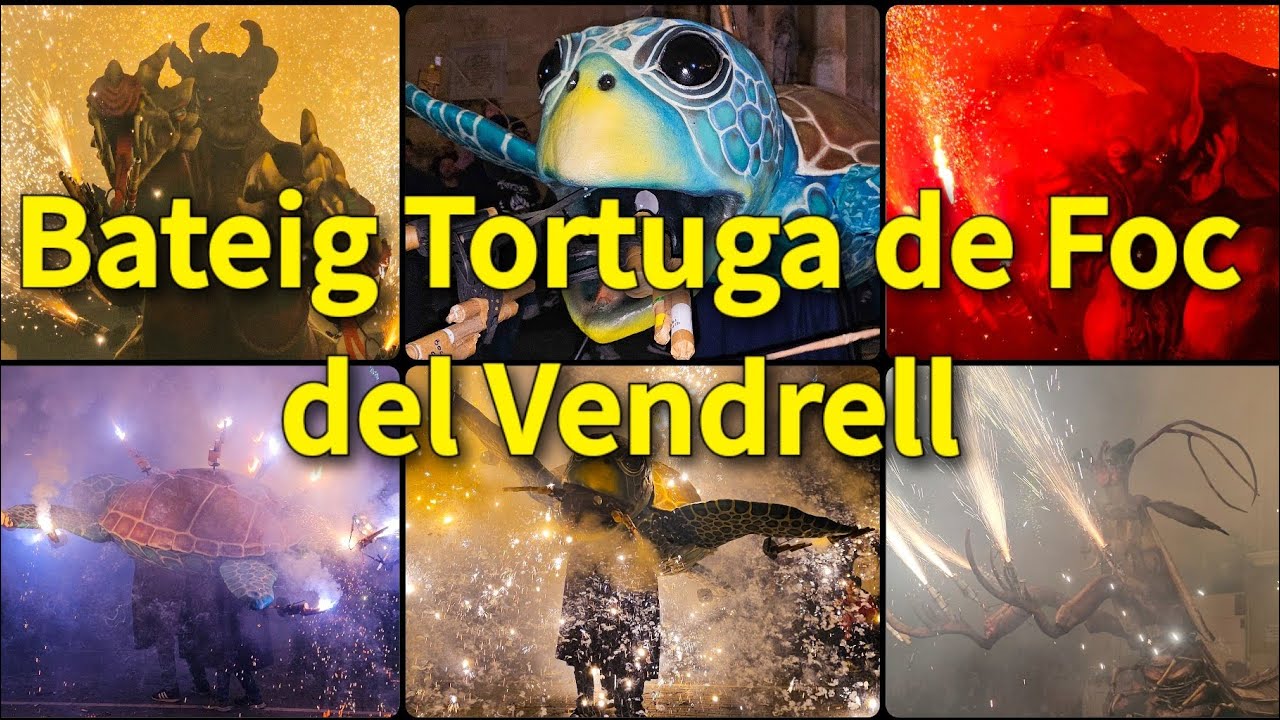 Bateig Tortuga de foc del Vendrell