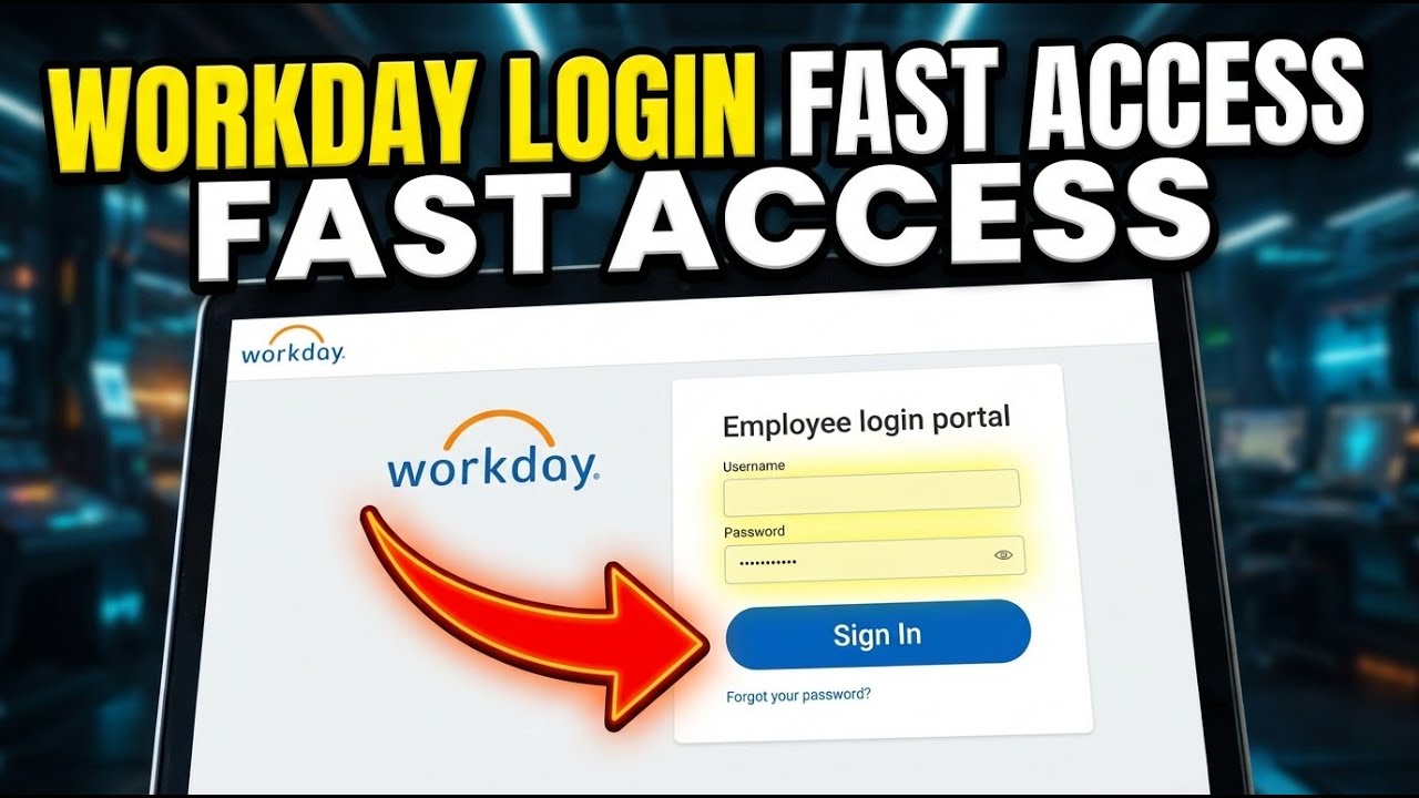 How to login to Workday employee portal - Fast Access