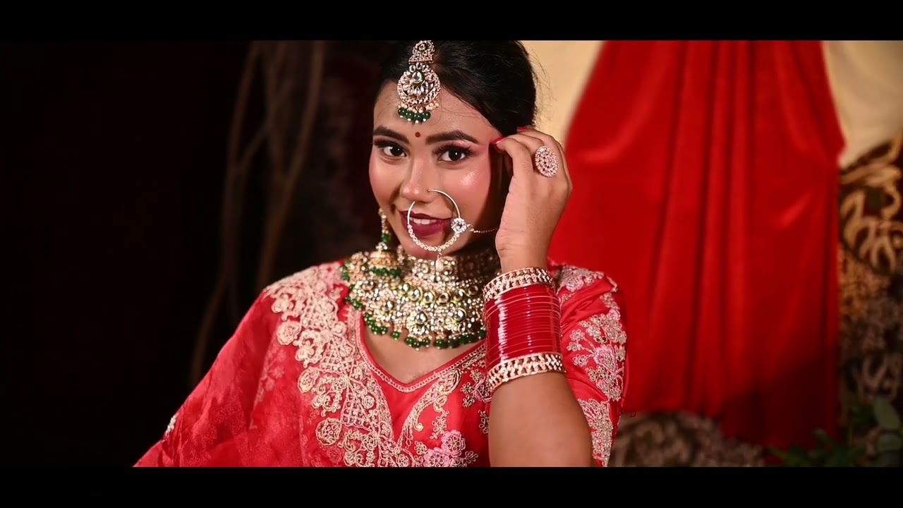 #Bride Cinematic Shoot  | Student Work |  AMAR | Bride Makeup shoot | Patna Bihar ..