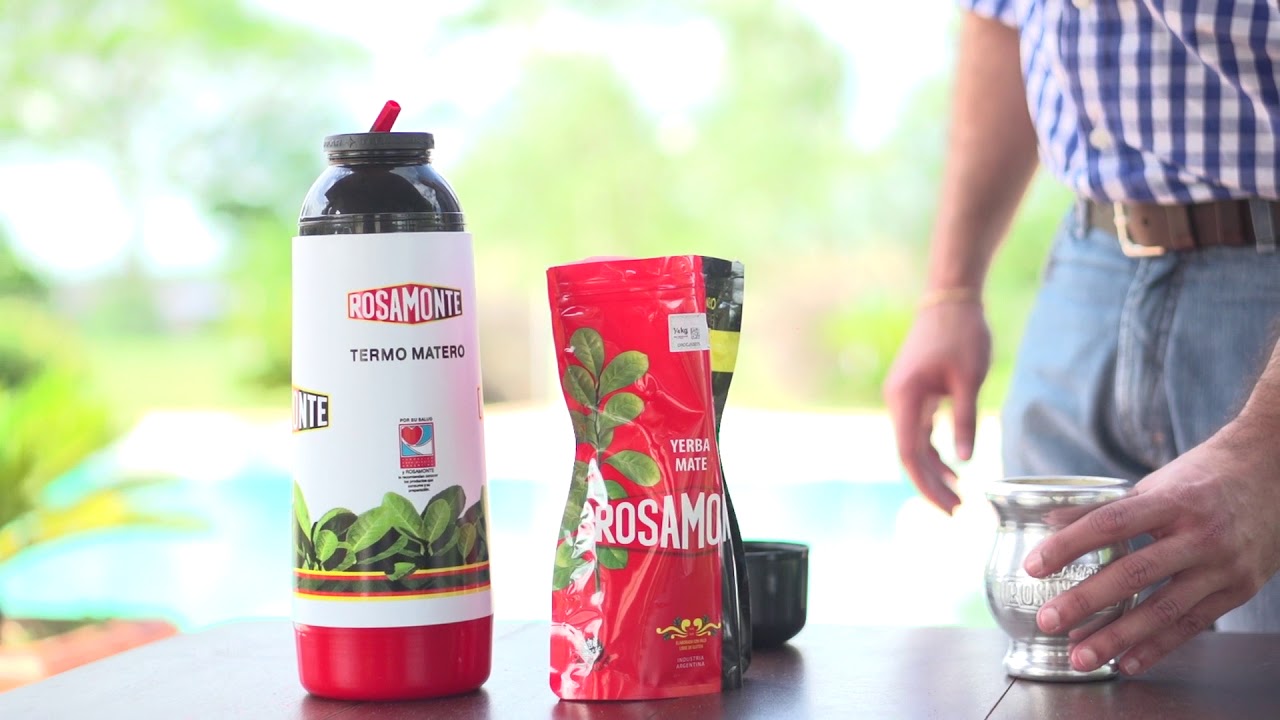 COSTUMBRES ROSAMONTE - COMO CEBAR EL MEJOR MATE.