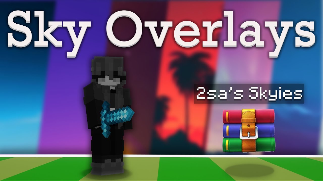 25 пользовательских наложений неба в Minecraft | 2sa