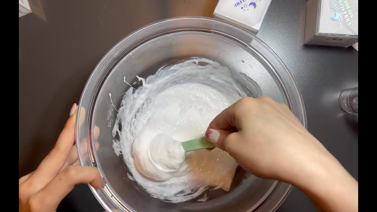 用日木亚马逊牛全做一份极致涩手的破烂小泥#史菜姆 #玩泥 #起泡胶