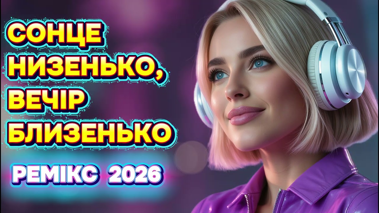 СОНЦЕ НИЗЕНЬКО, ВЕЧІР БЛИЗЕНЬКО 💙💛 НОВЕ ЗВУЧАННЯ НАРОДНОЇ ПІСНІ 💙💛 РЕМІКС 2026
