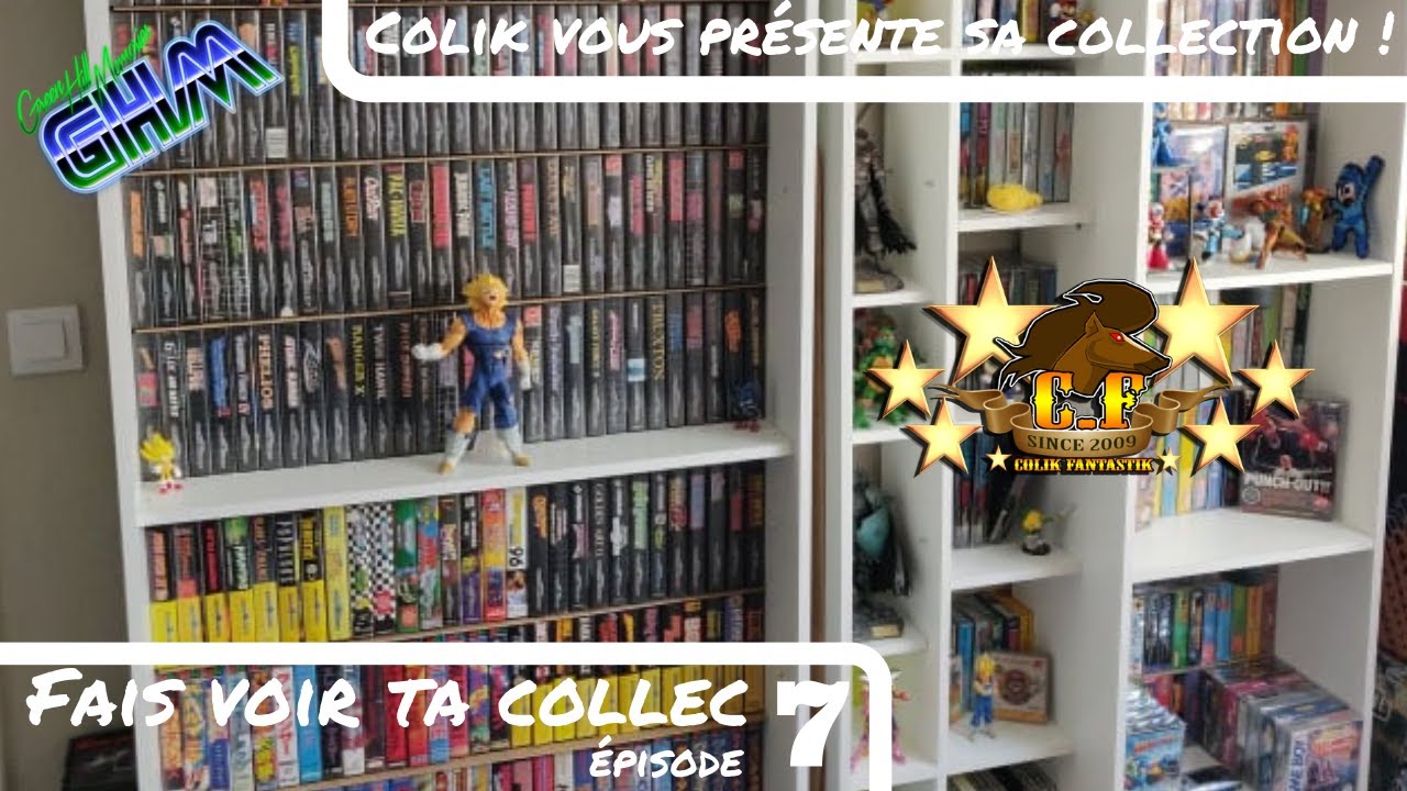 [FaisVoirTaCollec #007] Colik Fantastik vous présente sa collection de jeux vidéo (room tour) !