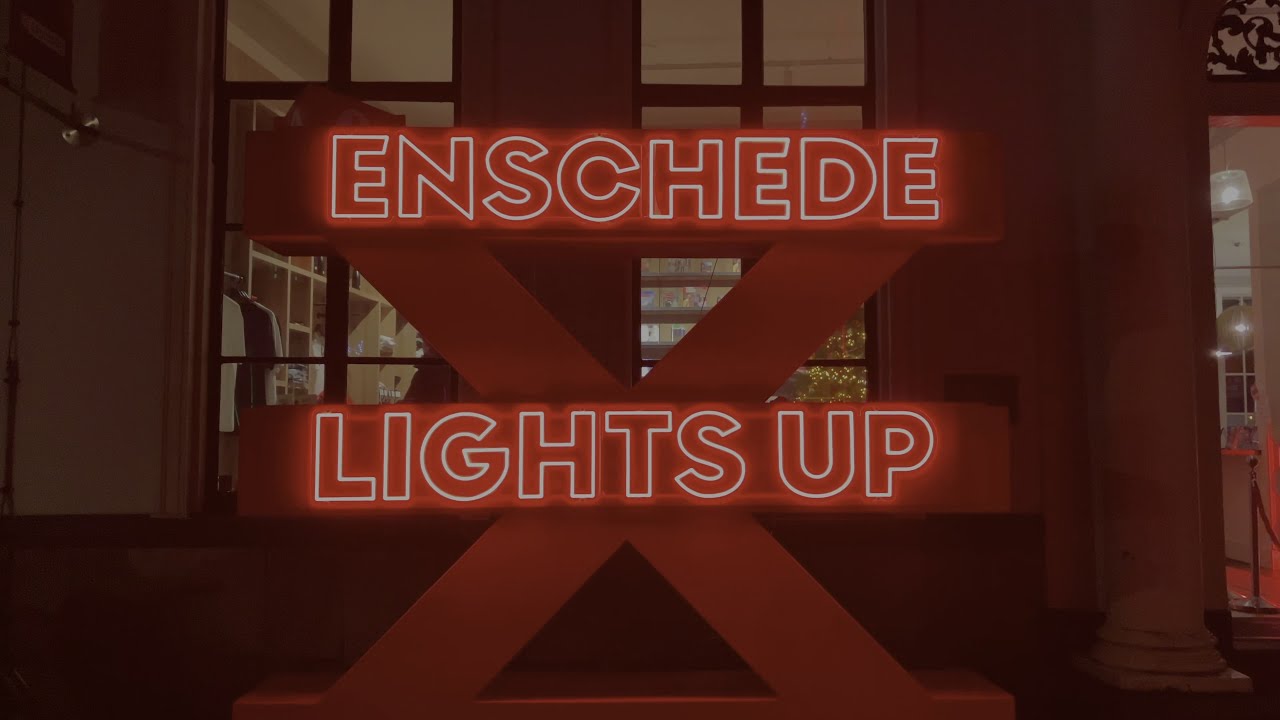 [4K HDR] Enschede Lights Up 2024