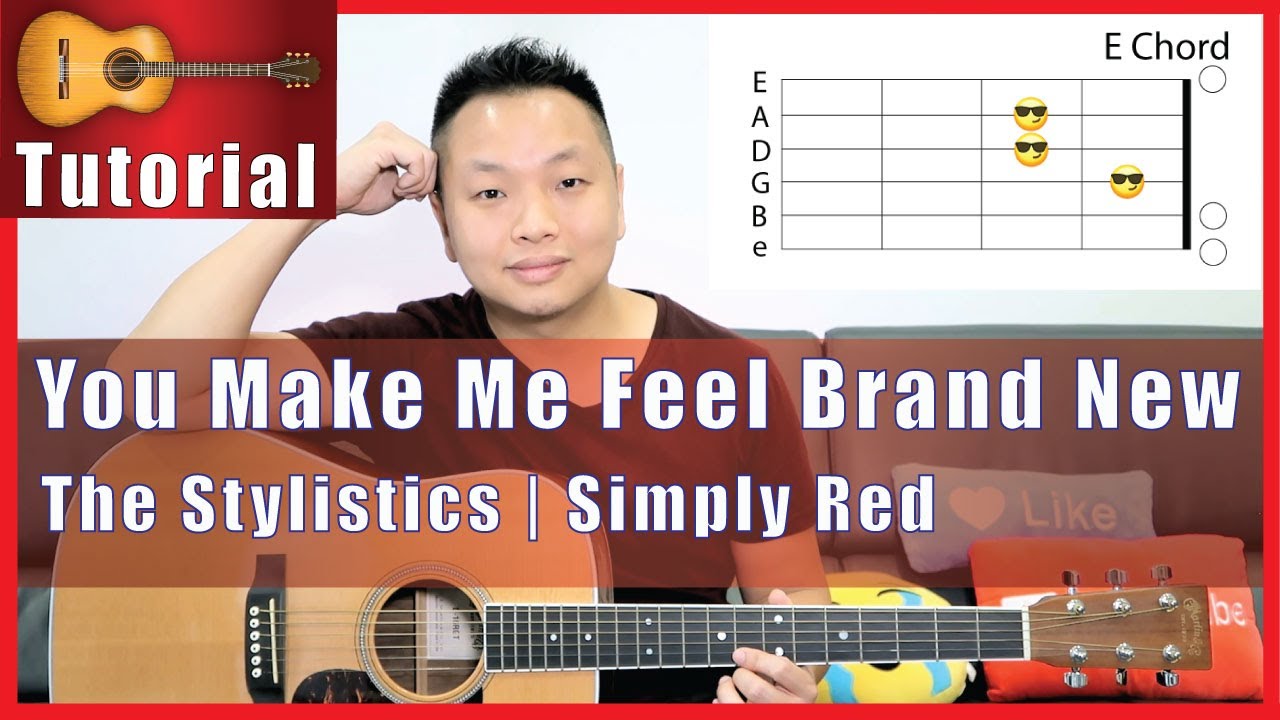 You Make Me Feel Brand New Guitar Tutorial - The Stylistics