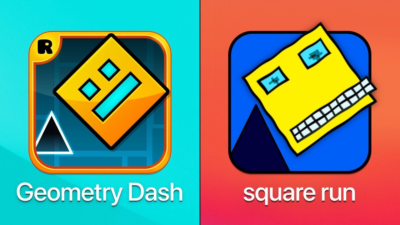 Я переделал Geometry Dash по памяти