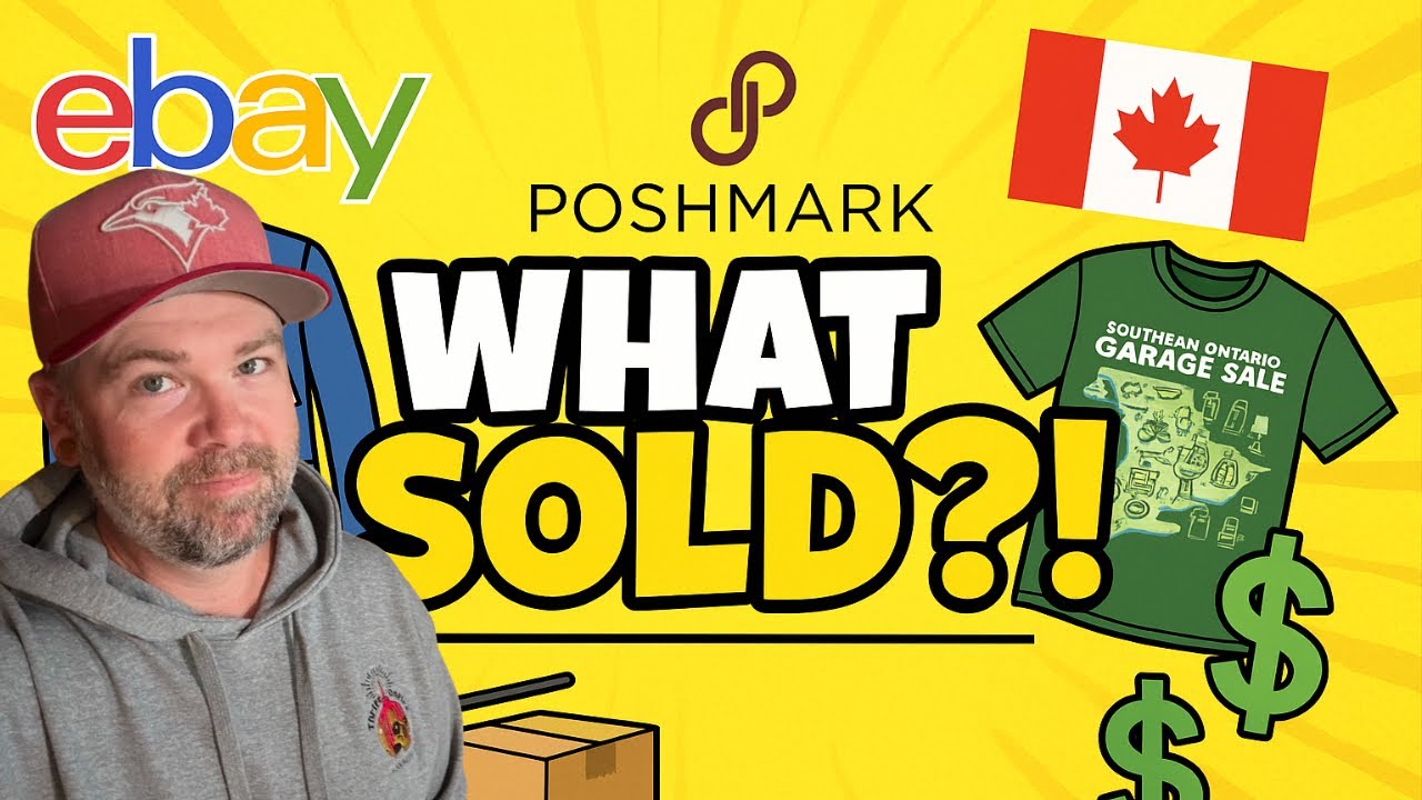 What SOLD on eBay & Poshmark from Canada! | Reseller Hustle, Eh?