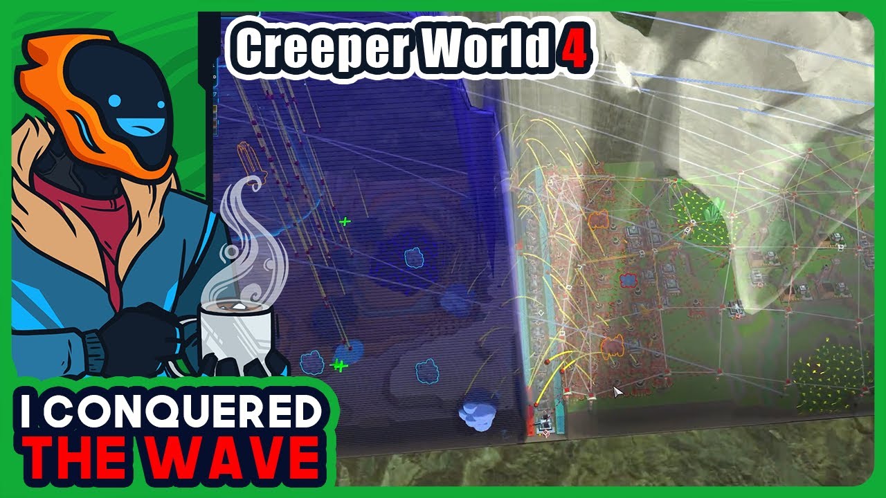 I Finally Conquered The Wave! - Creeper World 4