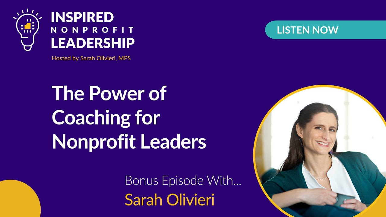 354: The Power of Coaching for Nonprofit Leaders