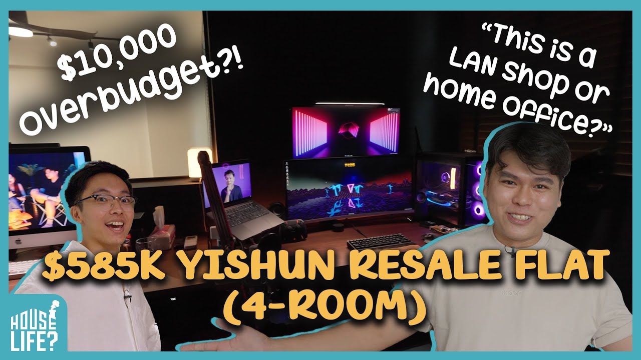 $585K 4-Room Resale Flat In Yishun! House Tour & Renovation | House Life?