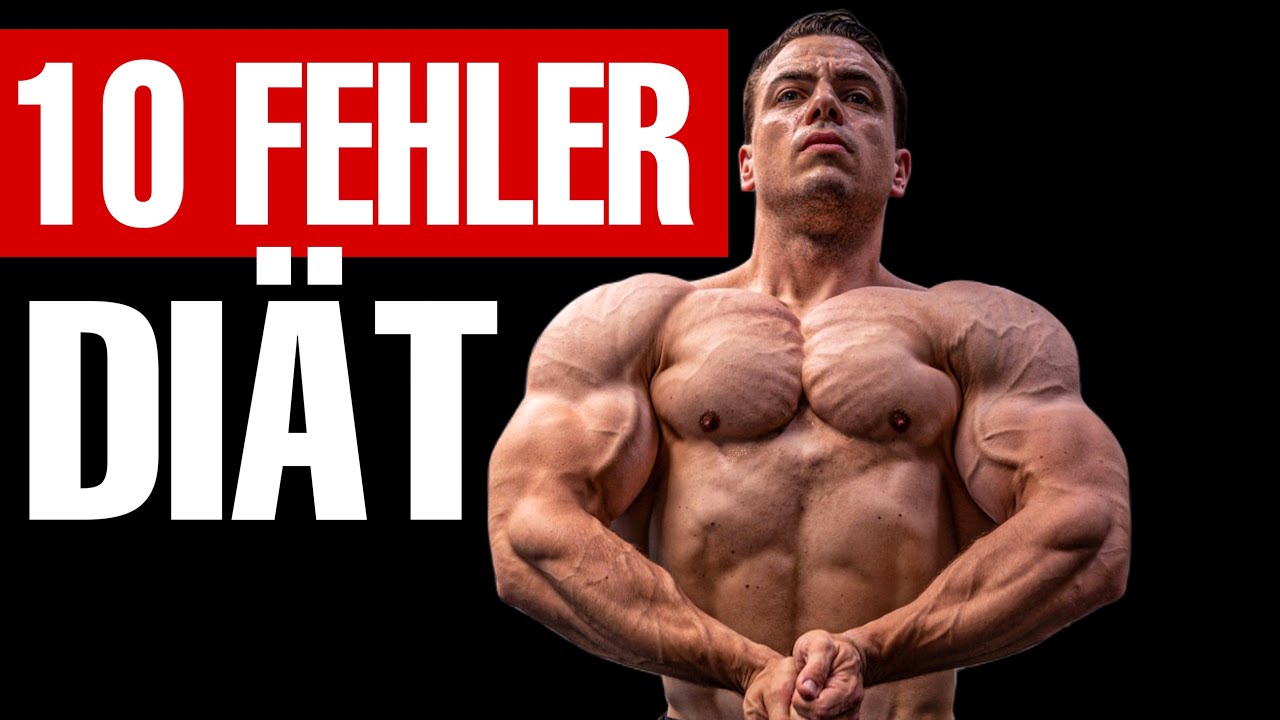 Diese 10 DIÄT FEHLER lassen DICH SCHEITERN! (Was du besser machen kannst)