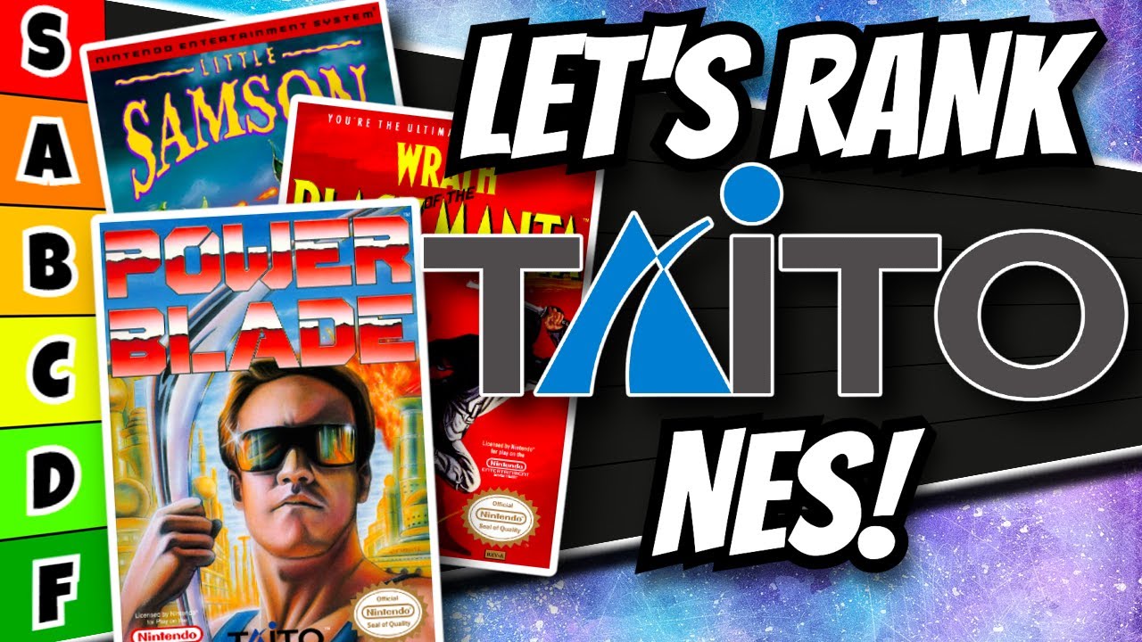 Давайте составим рейтинг всех 26 игр для NES от Taito!