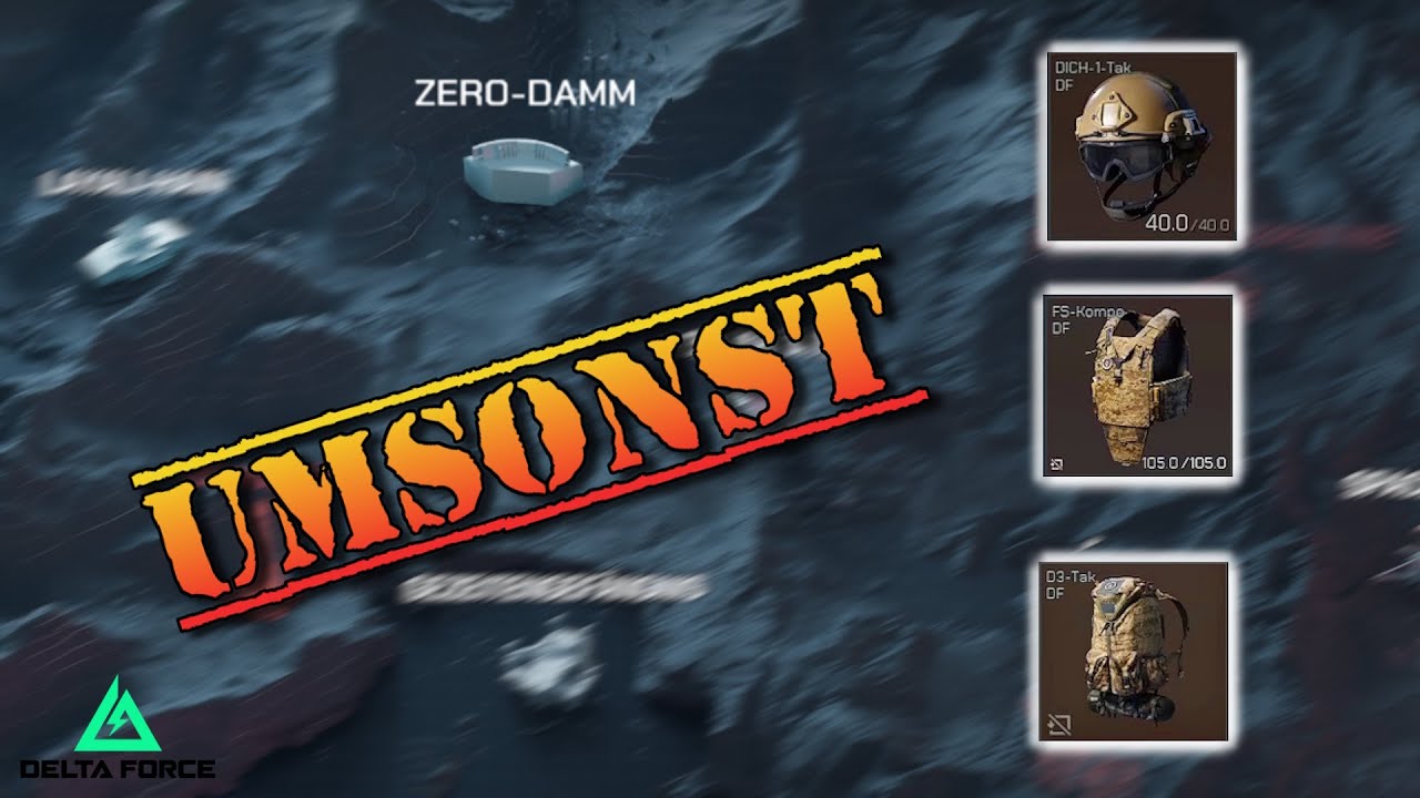 Goldene Ausrüstung UMSONST - Zero Damm Easter Egg | Delta Force
