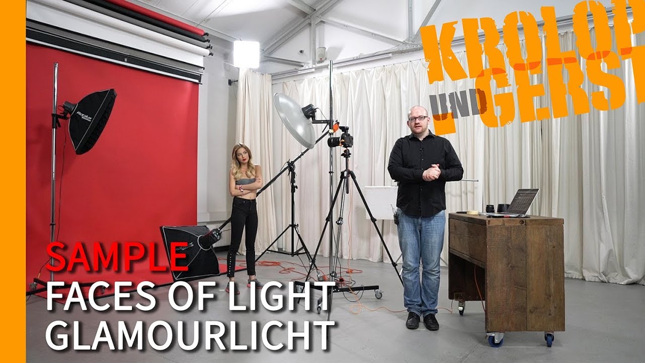 Studiofotografie Glamourlicht - Faces of Light Sample 📷 Krolop&Gerst