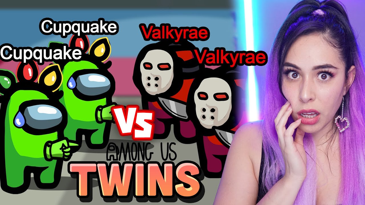🔴Among Us But We Are TWINS w/ Youtube Friends