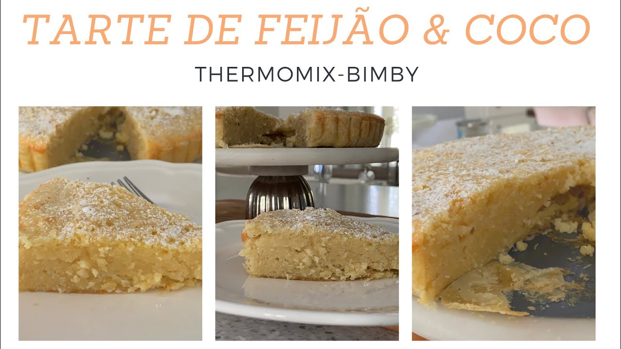 TARTE DE FEIJÃO E COCO