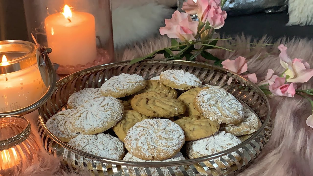 حلوى  الخليط بالزبدة كتجي هشيشة ورائعة في المذاق 😍😋