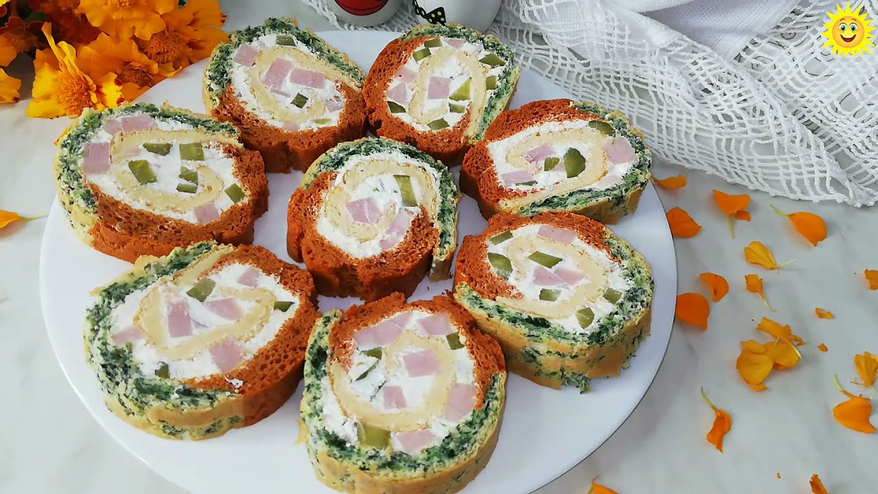 Šareni slani rolat - prikladan za sve vrste svečanosti 👌 / Kuhinja Sunčane Staze