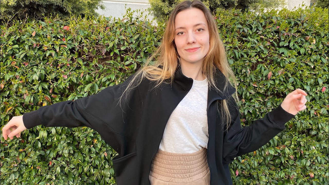 Çok Parçalı Yarasa Kollu Hırka Dikimi | Fermuarlı Sweatshirt Nasıl Dikilir ?