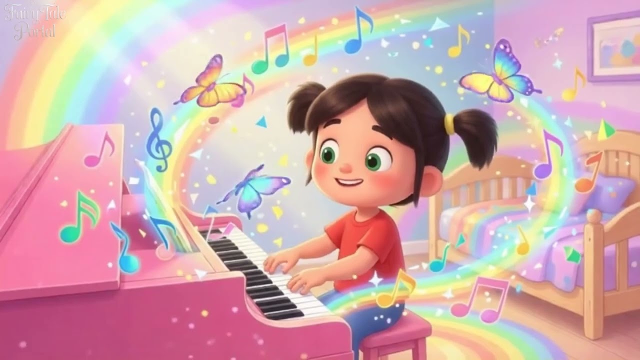 🎹 I Play and I Sing | Fun Kids Song | Happy Piano Song for Children 🎶
