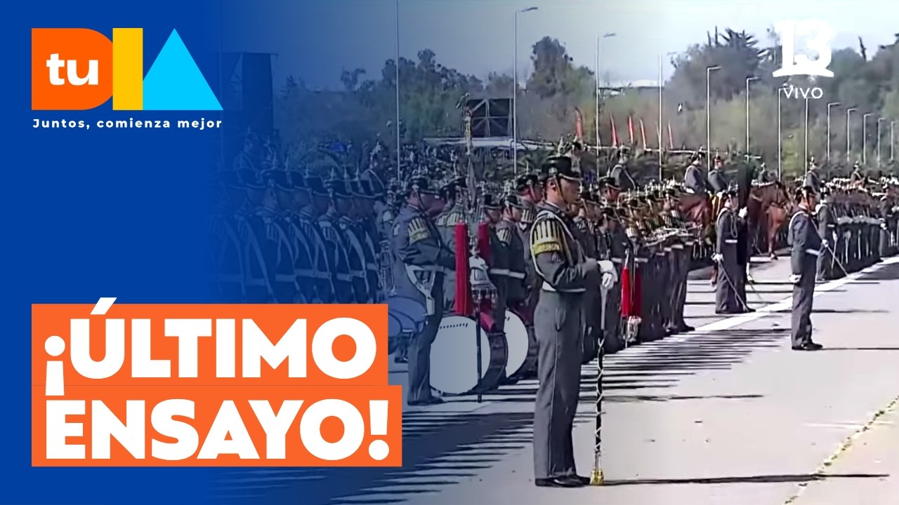 Los detalles del &uacute;ltimo ensayo para la Gran Parada Militar 2026 | Tu D&iacute;a