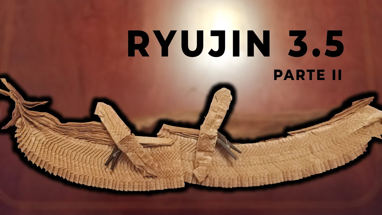 Origami Ryujin 3.5 Time Lapse - Part II (Full Body) | by Satoshi Kamiya