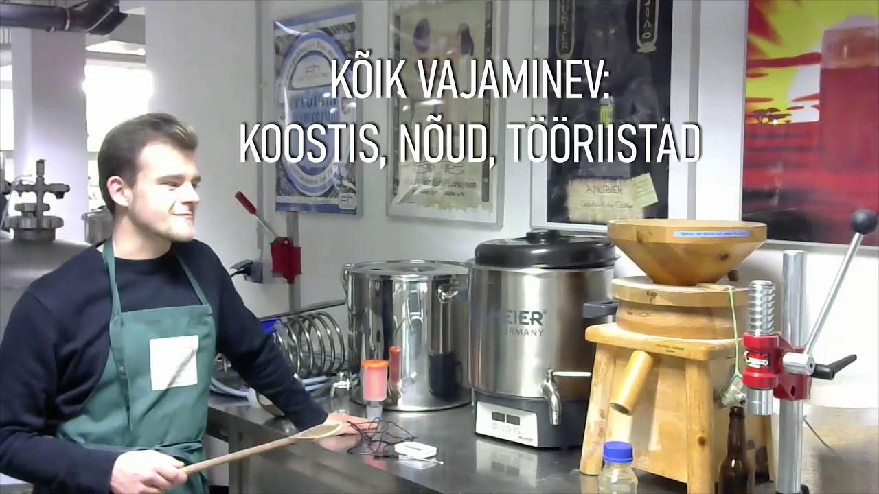 Koduõlle pruulimise juhend