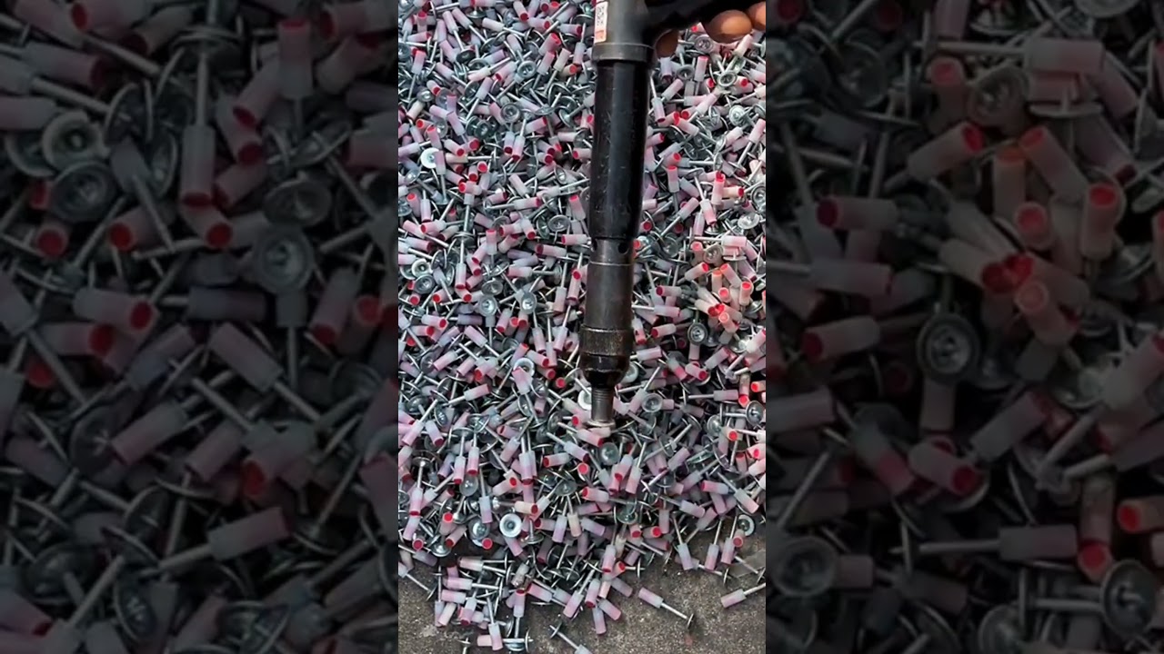 Mini Small Nail Gun Tool Kit For Ceiling Concrete #nailgun #nailgunkit #nailgunset