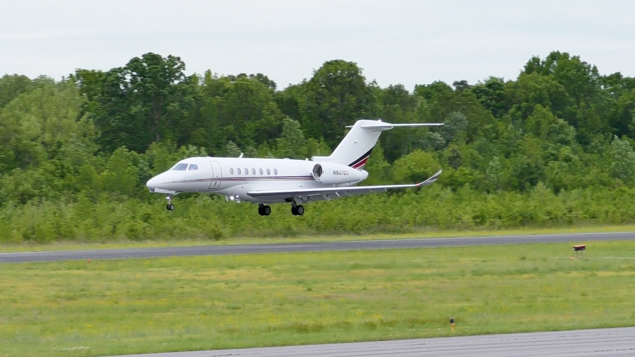2023 CITATION LONGITUDE Landing & Takeoff #N841QS