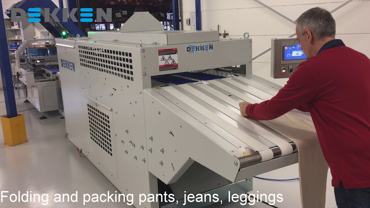 T-Apparel + T-Matic-5020 Line - Folding & Packing Pants, Jeans, Jackets (e.g. for Fashion Industry)