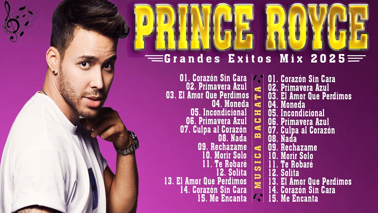PRINCE ROYCE CANTANDO SUS EXITOS EN VIVO 🎤 BACHATA MIX ~ ALBUM COMPLETO