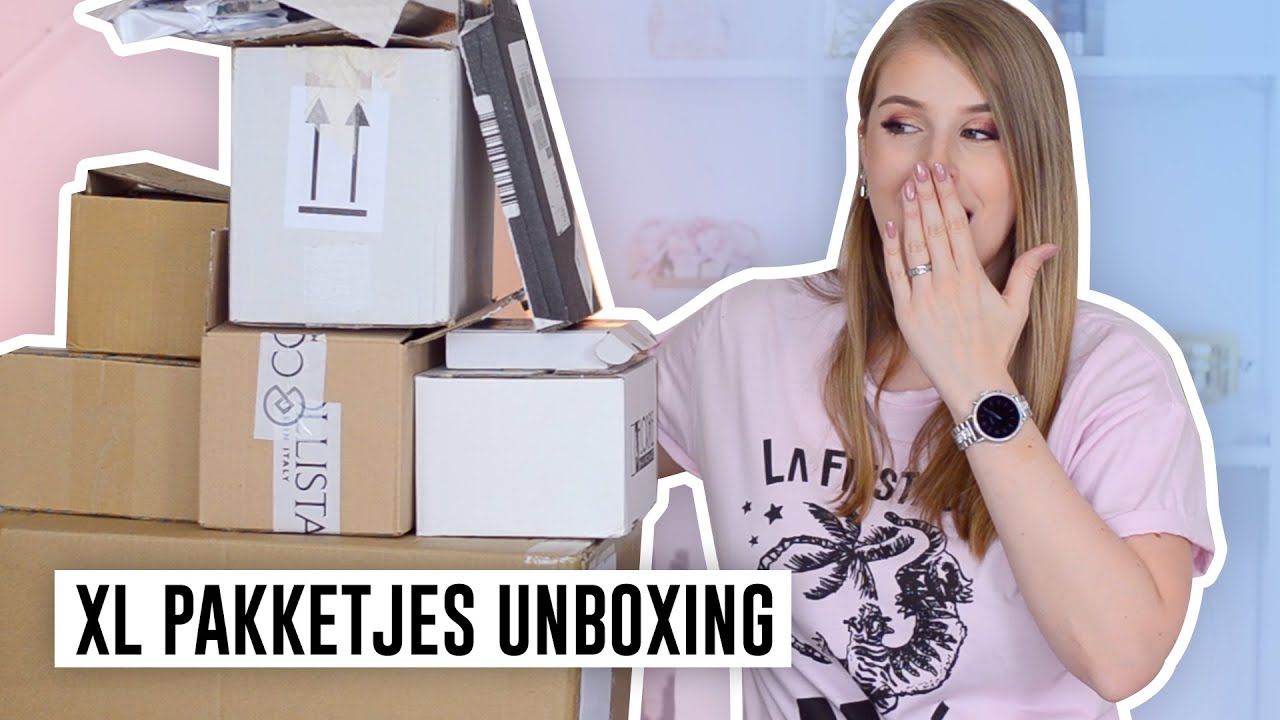 XL PERSPAKKETJES UNBOXING 📦 | Make Me Blush