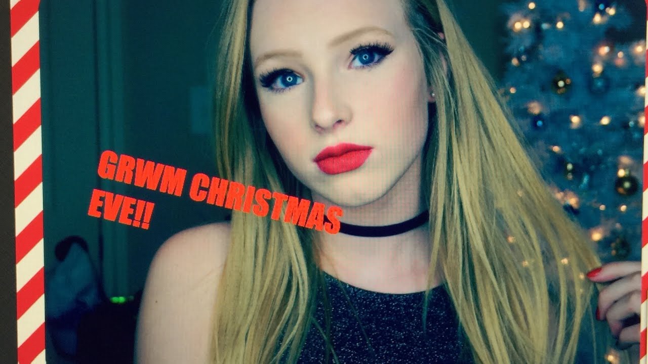 GRWM CHRISTMAS EVE 2016!