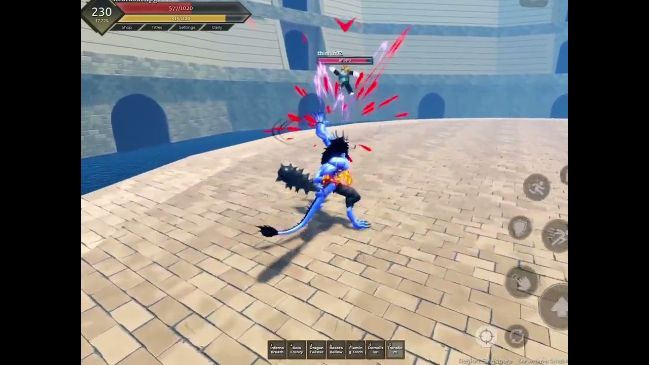 Dragon V2 vs Gear 5 (Nika)|Fruit Battlegrounds