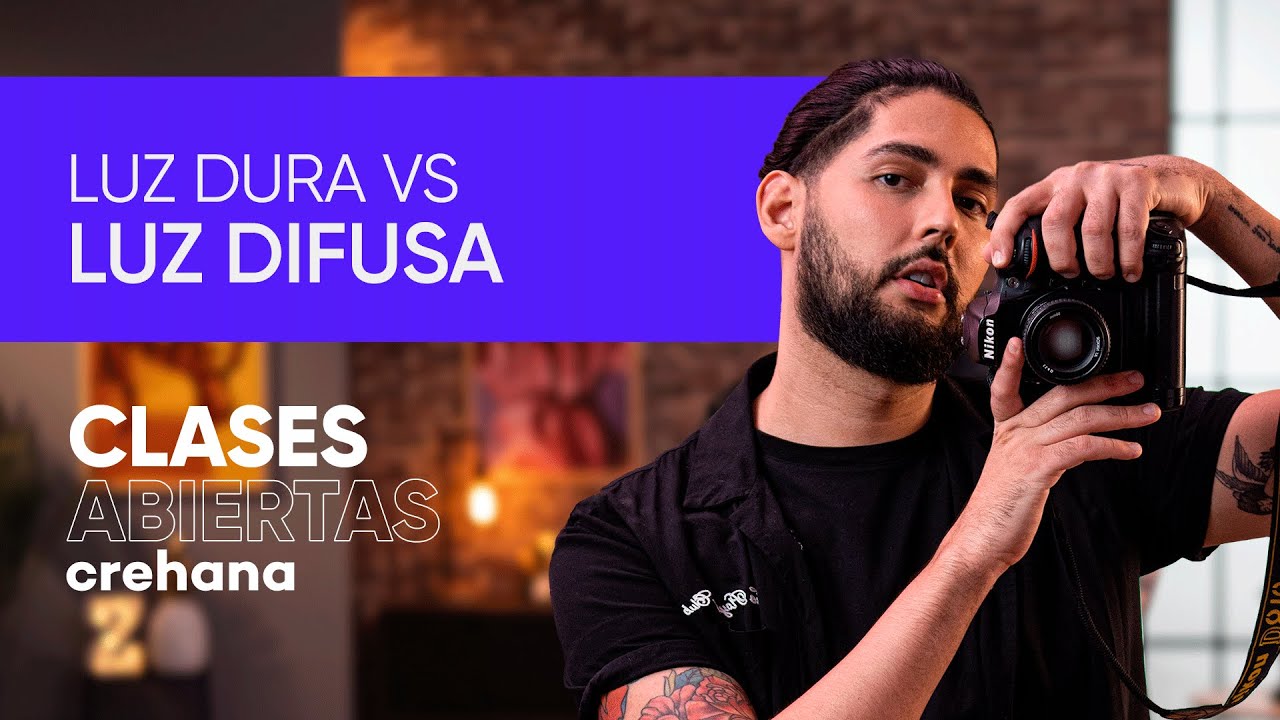 📸 Fotograf&iacute;a con flash: Luz Dura vs Luz Difusa