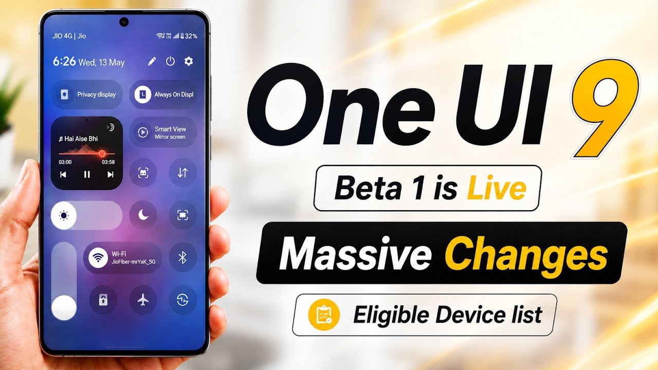 Масштабное обновление One UI 9 Beta 1 🔥 Новые функции, устройства, на которые можно установить пр...