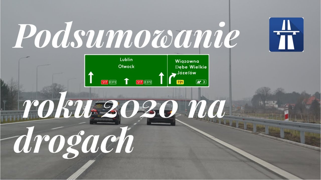 Итоги 2020 года по польским дорогам