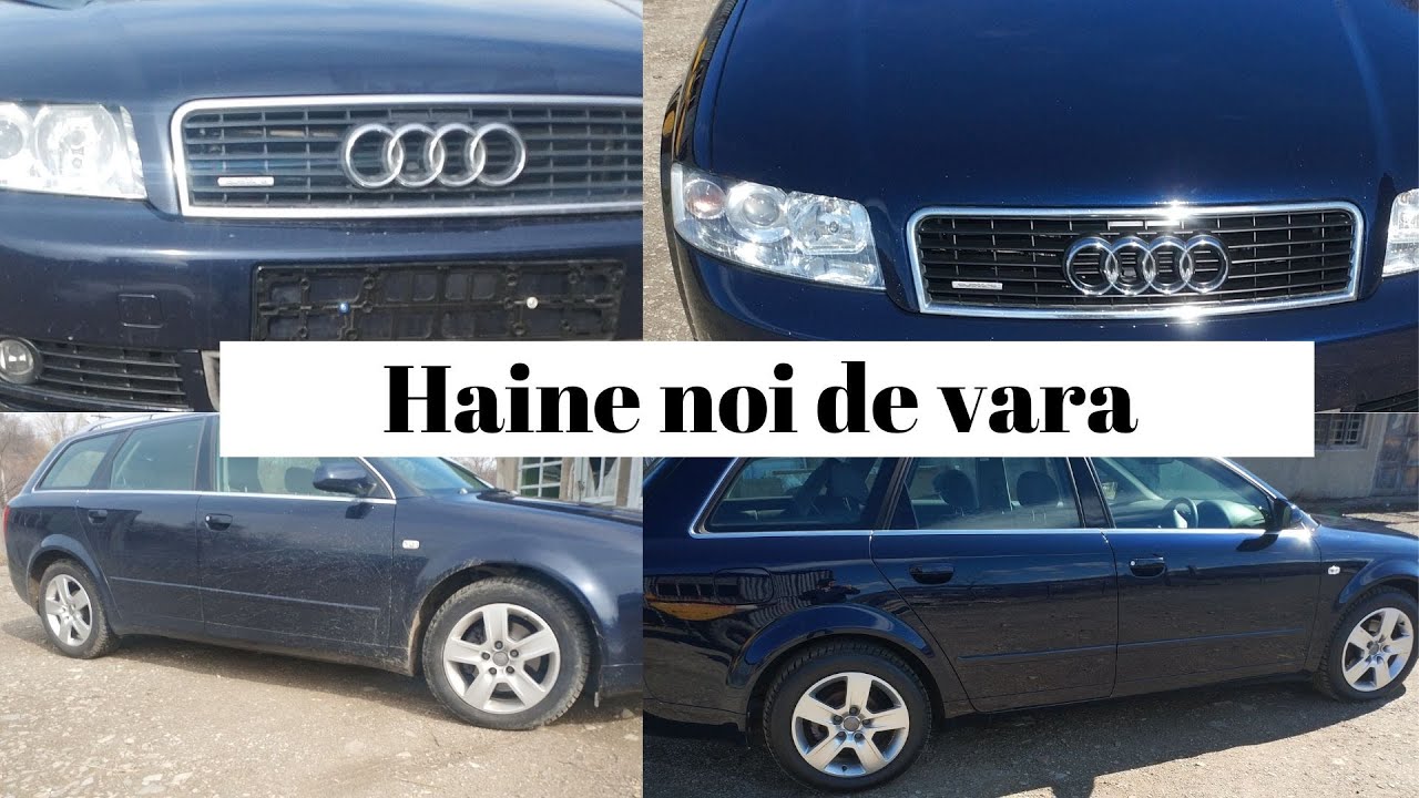 Batranul Audi A4 A Fost Reintinerit - Polish si Protectie Ceramica