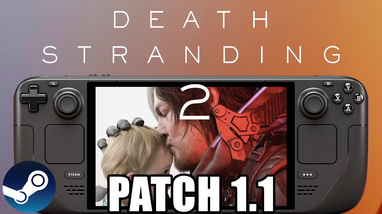 DEATH STRANDING 2 Steam Deck NEW Patch 1.1 + Proton Experimental Performance: Is it Playable?