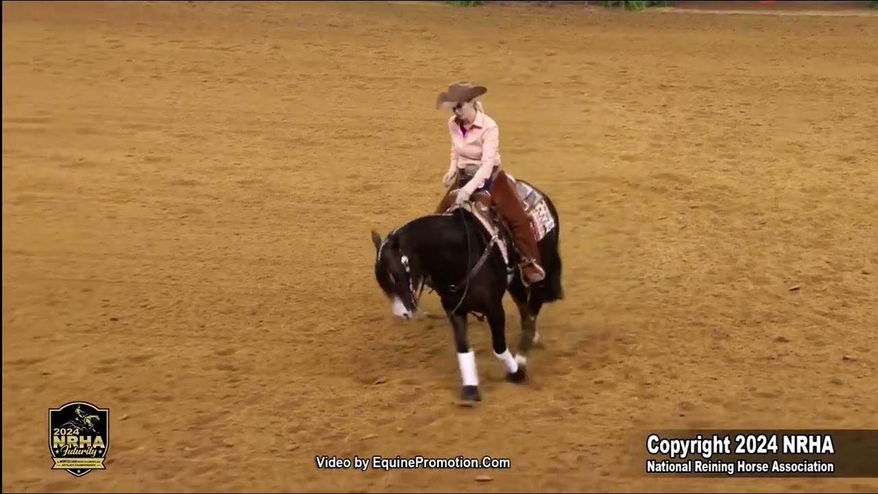 2024 NRHA L4 Open Futurity Champion - The Firemen & Kaci O’Rourke score 229
