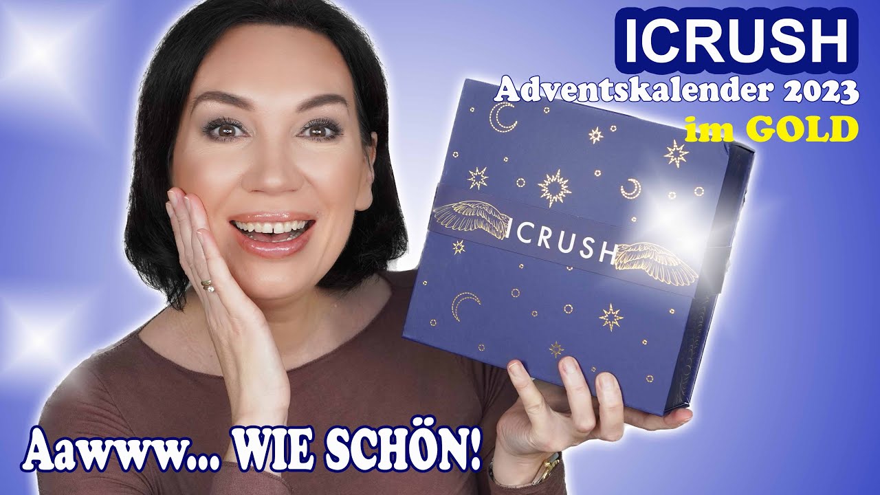 ICRUSH Adventskalender 2023 | GOLD | UNBOXING + Try ON