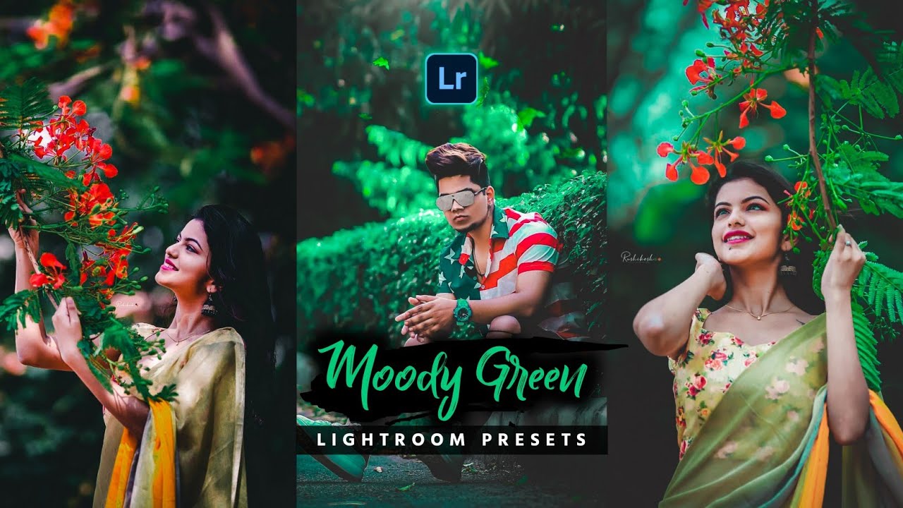 Moody Green Tone Lightroom Photo Editing|Moody Green - Lightroom Presets||Lr Editing - Presets