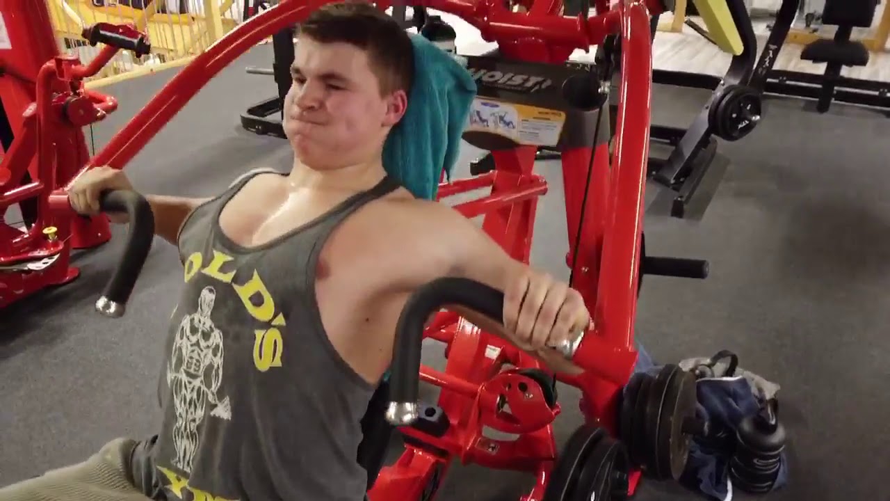 Hoist Brustpresse mit Jakob