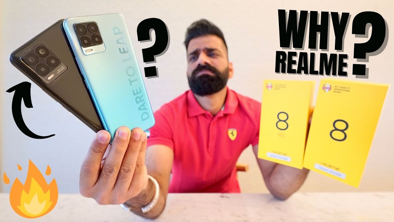 Realme 8 & Realme 8 Pro Unboxing & First Look - Not A REAL Upgrade🔥🔥🔥