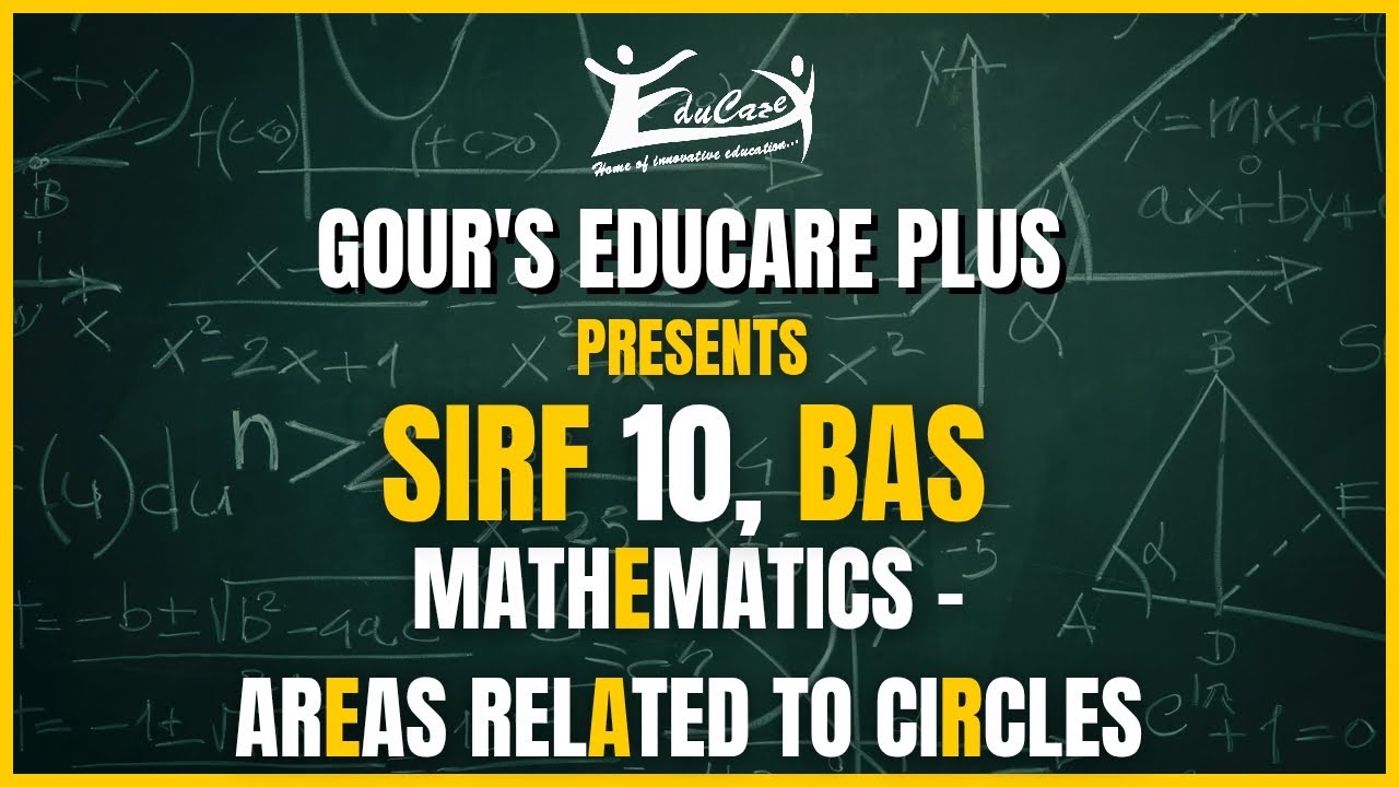 Class 10 CBSE Maths AREAS RELATED TO CIRCLES | Chapter in Just 10 Questions | Board Exam 2026