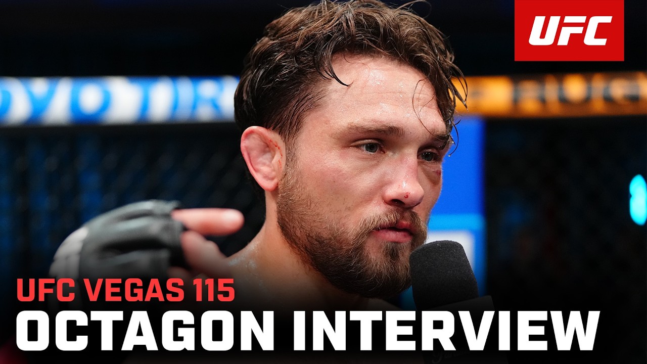 Интервью Этина Юинга в октагоне | UFC Vegas 115